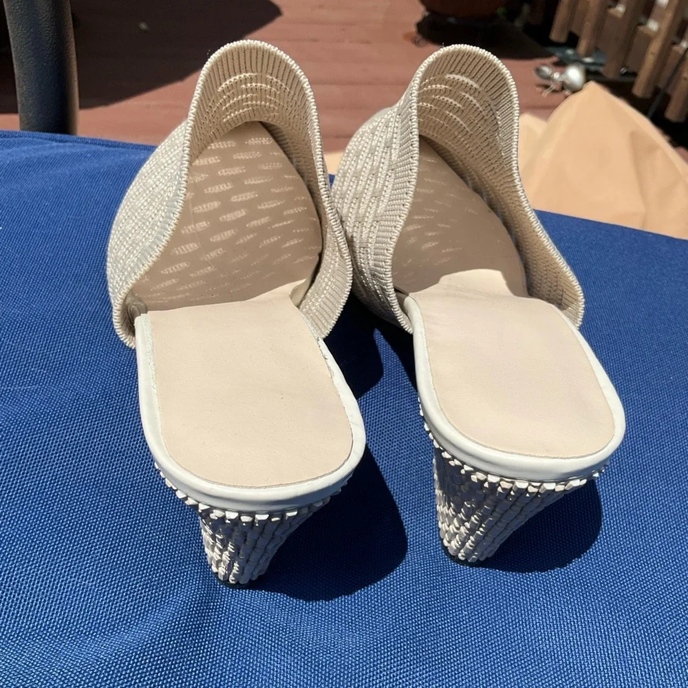 Tan size 35 Heeled Mule - Picture 3 of 4